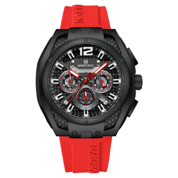 Reloj Naviforce Deportivo Nf8063 Goma Ho