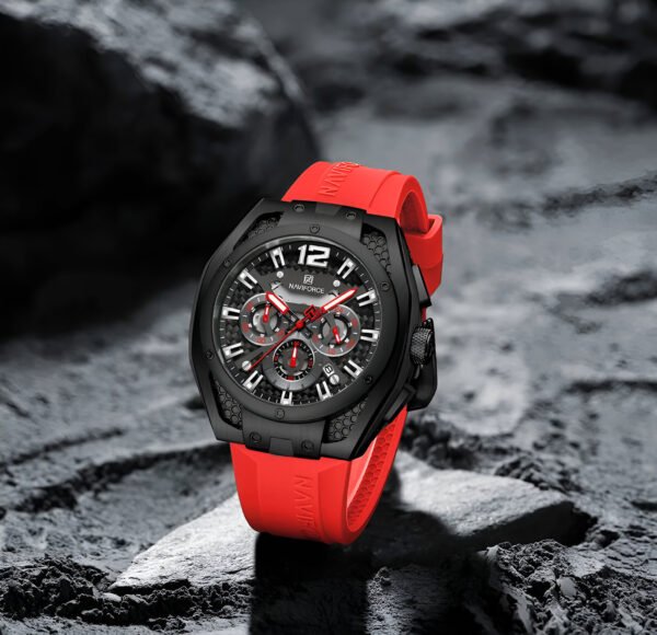 Reloj Naviforce Deportivo Nf8063 Goma Ho - Image 4