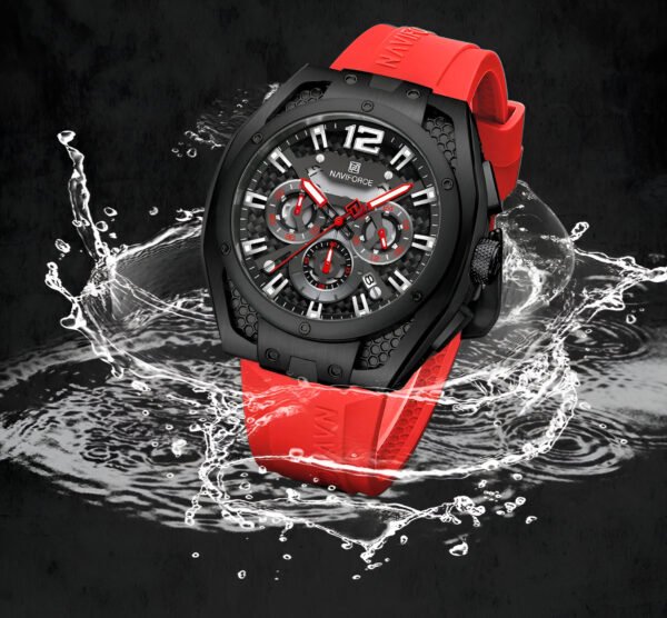 Reloj Naviforce Deportivo Nf8063 Goma Ho - Image 3